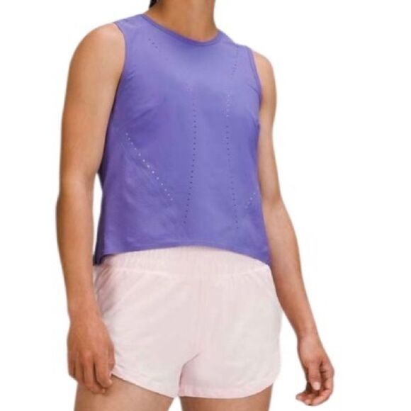 Lululemon Swift Ventilated Running Tank Top Charged Indigo - Picture 2 of 9